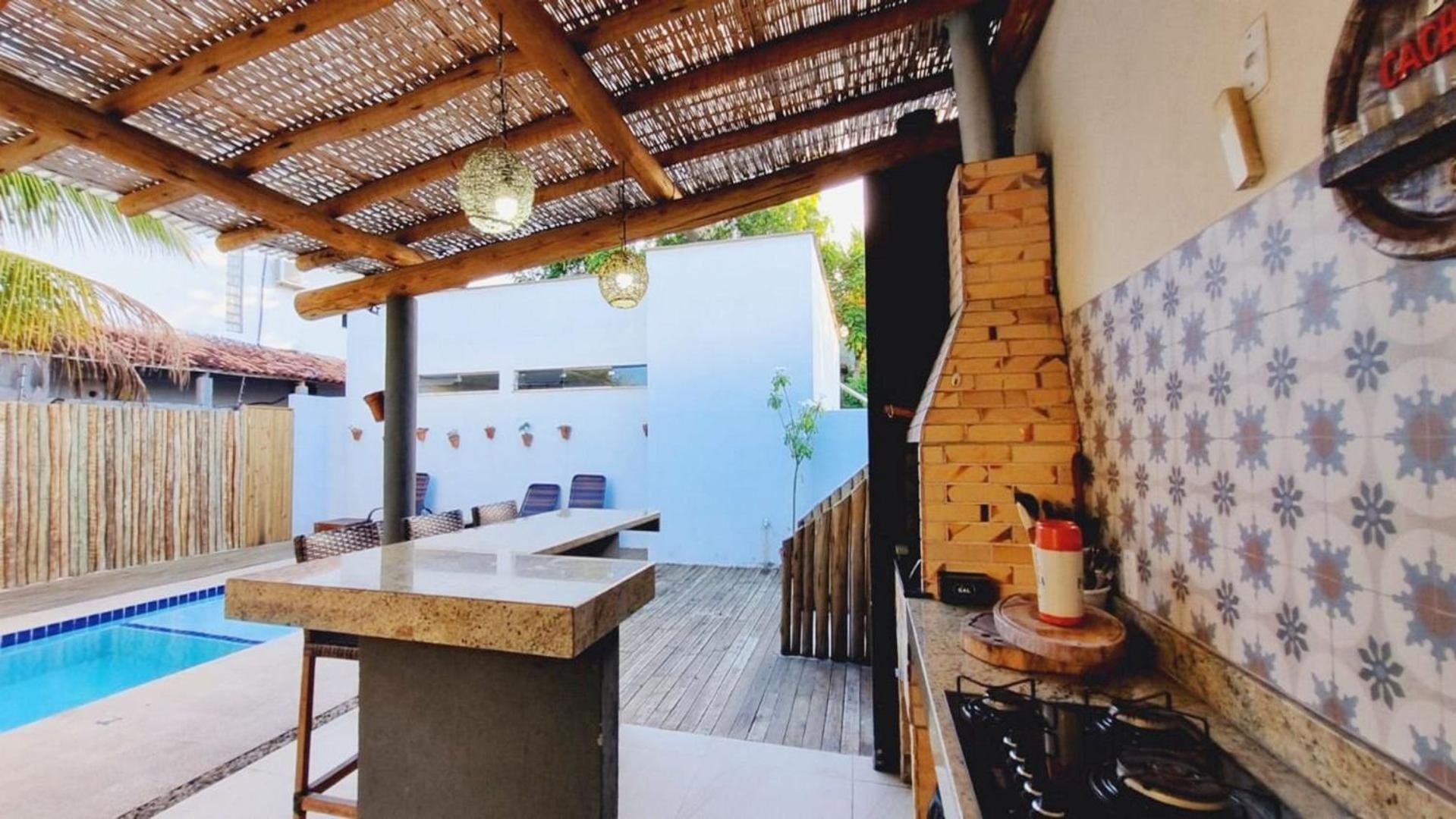 Casa Com Piscina E 4 Quartos Em Porto Seguro Ngoại thất bức ảnh