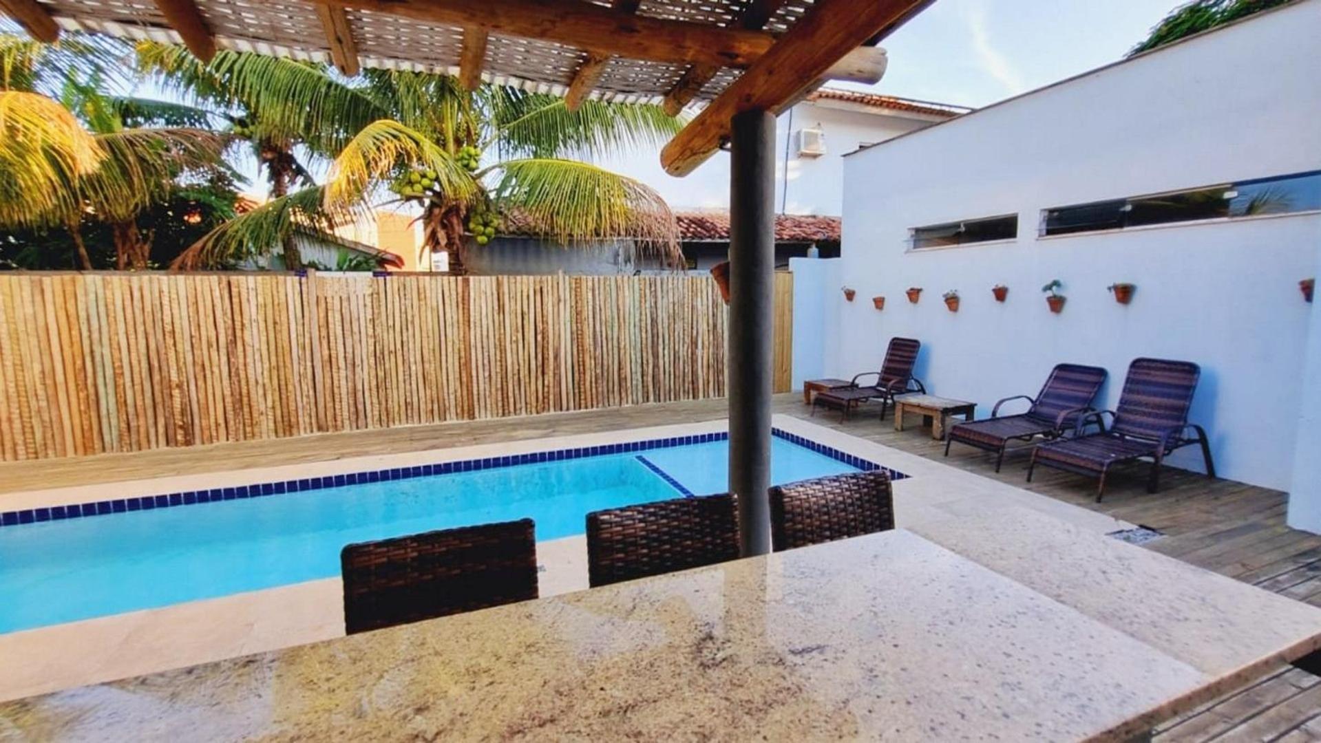 Casa Com Piscina E 4 Quartos Em Porto Seguro Ngoại thất bức ảnh